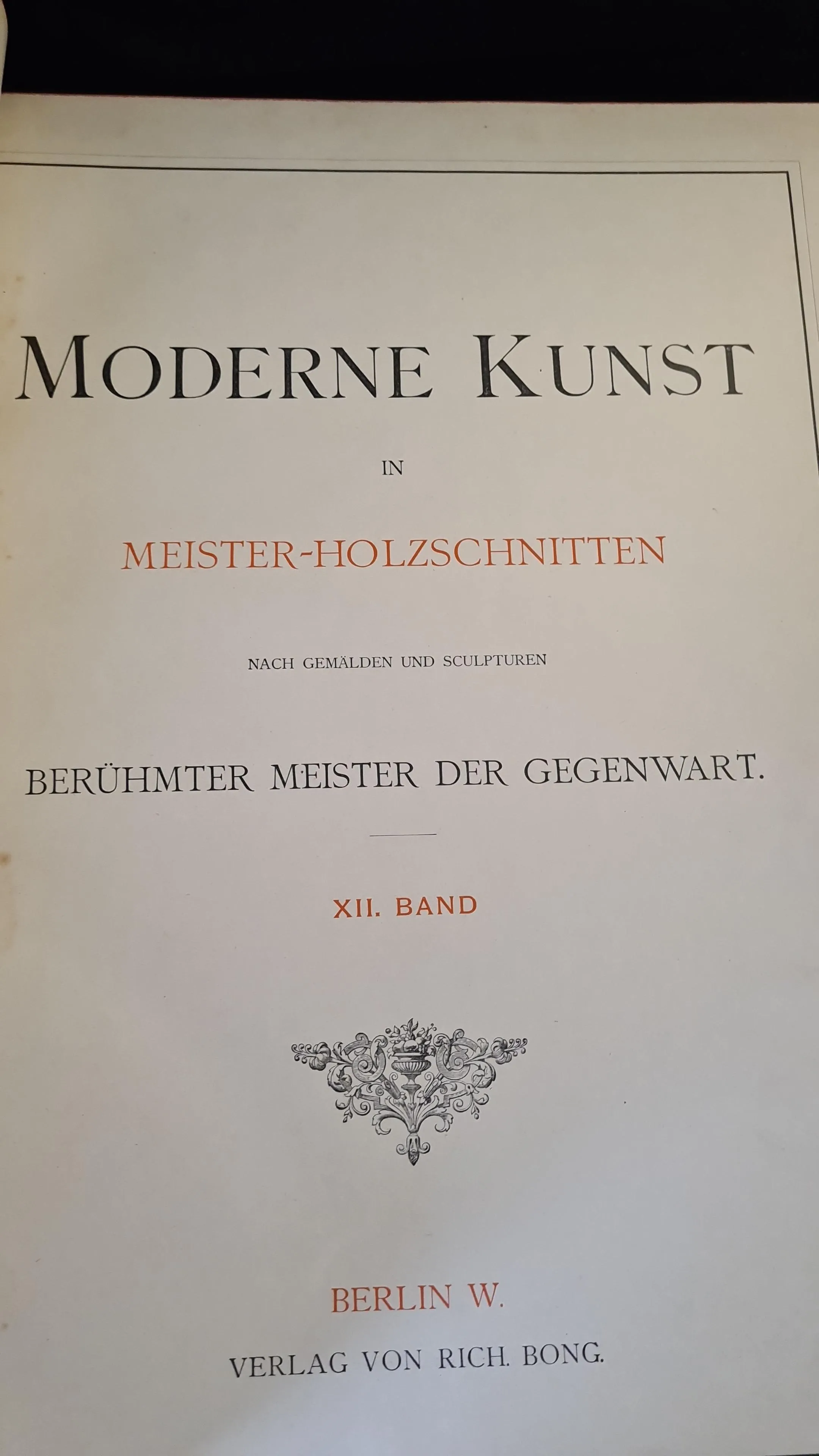 Modern Art in Master Woodcuts Volume XII, Rich Bong, Berlin