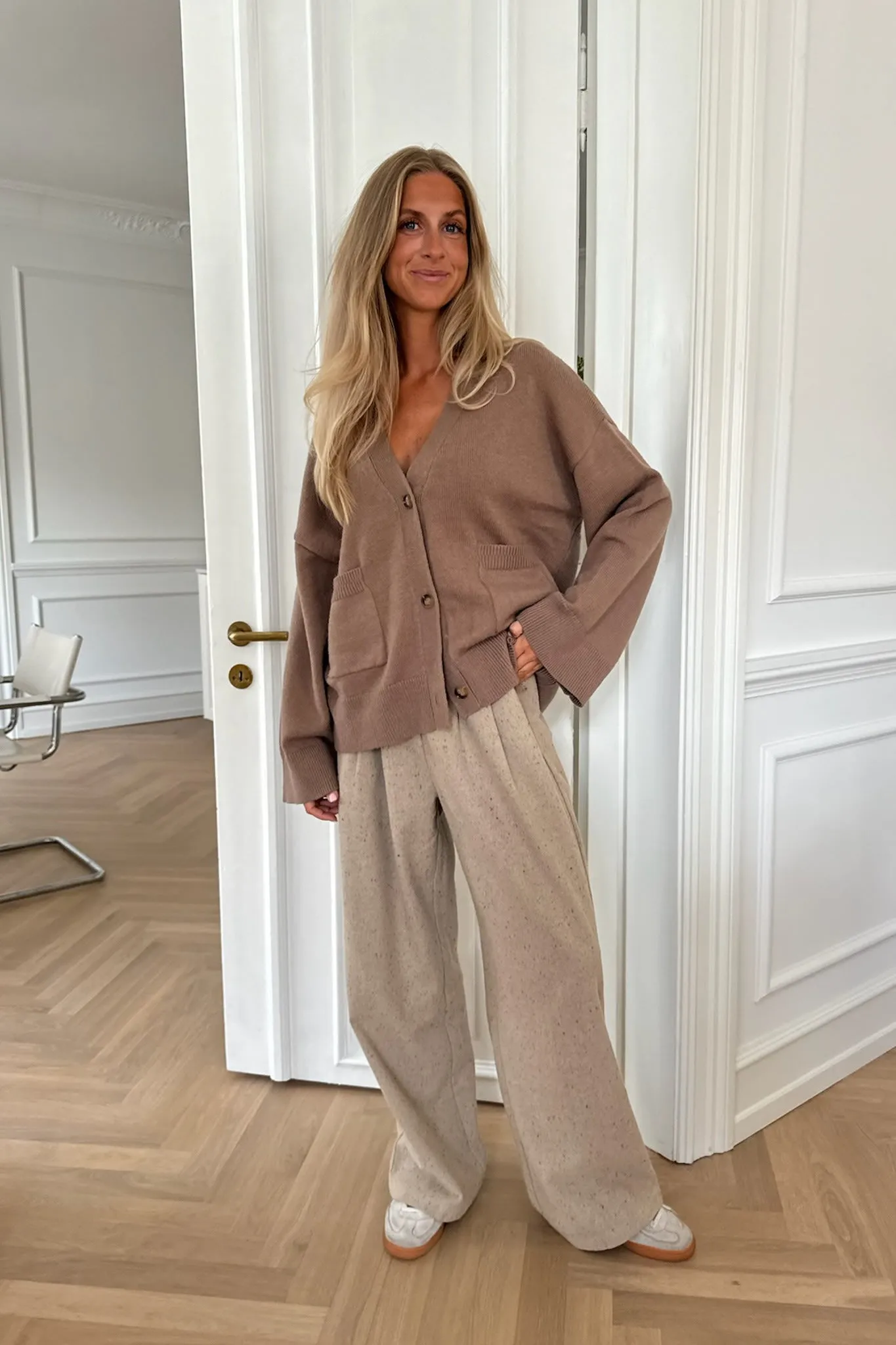 MollyIC Cardigan - Brun