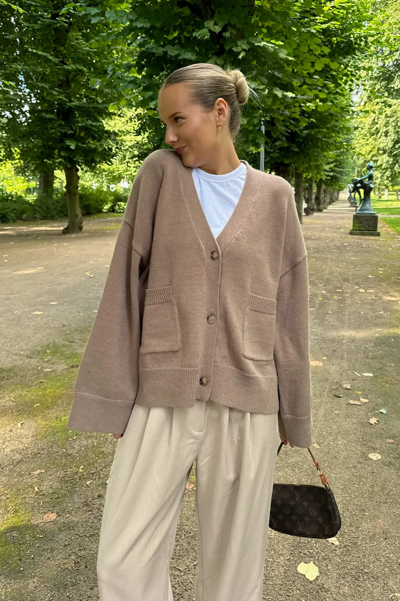 MollyIC Cardigan - Brun