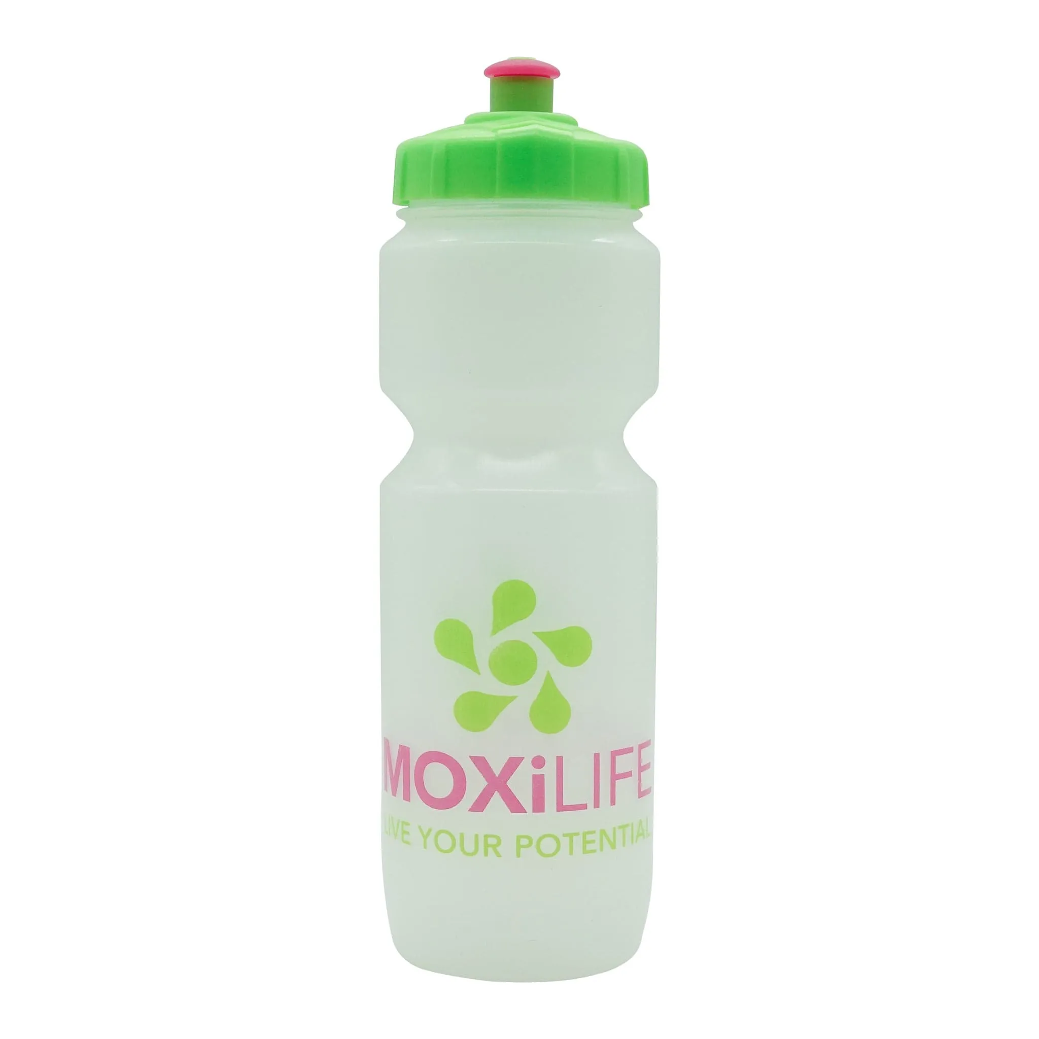 MOXiLIFE® water bottle RAVx 24oz ; Efficient opening mouth spout