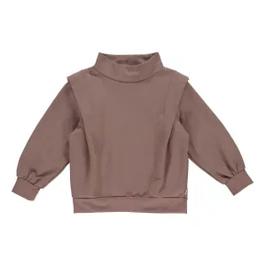 Müsli Sweatshirt High Collar - Brown Sugar