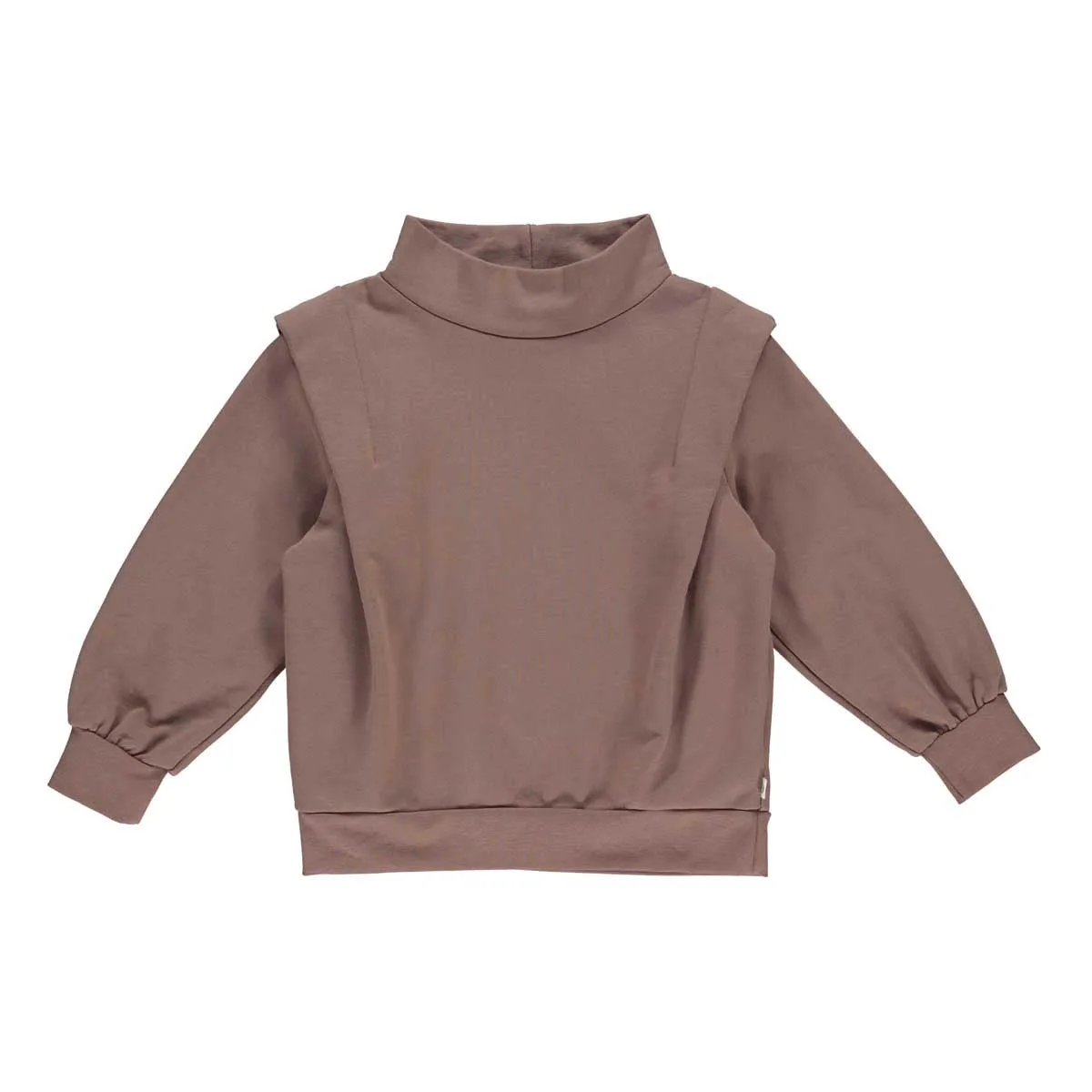 Müsli Sweatshirt High Collar - Brown Sugar