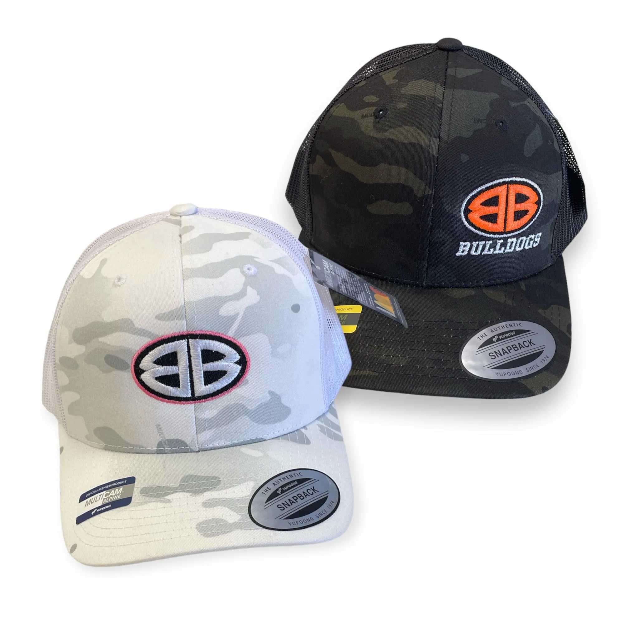 Multicam Camo Double B Caps