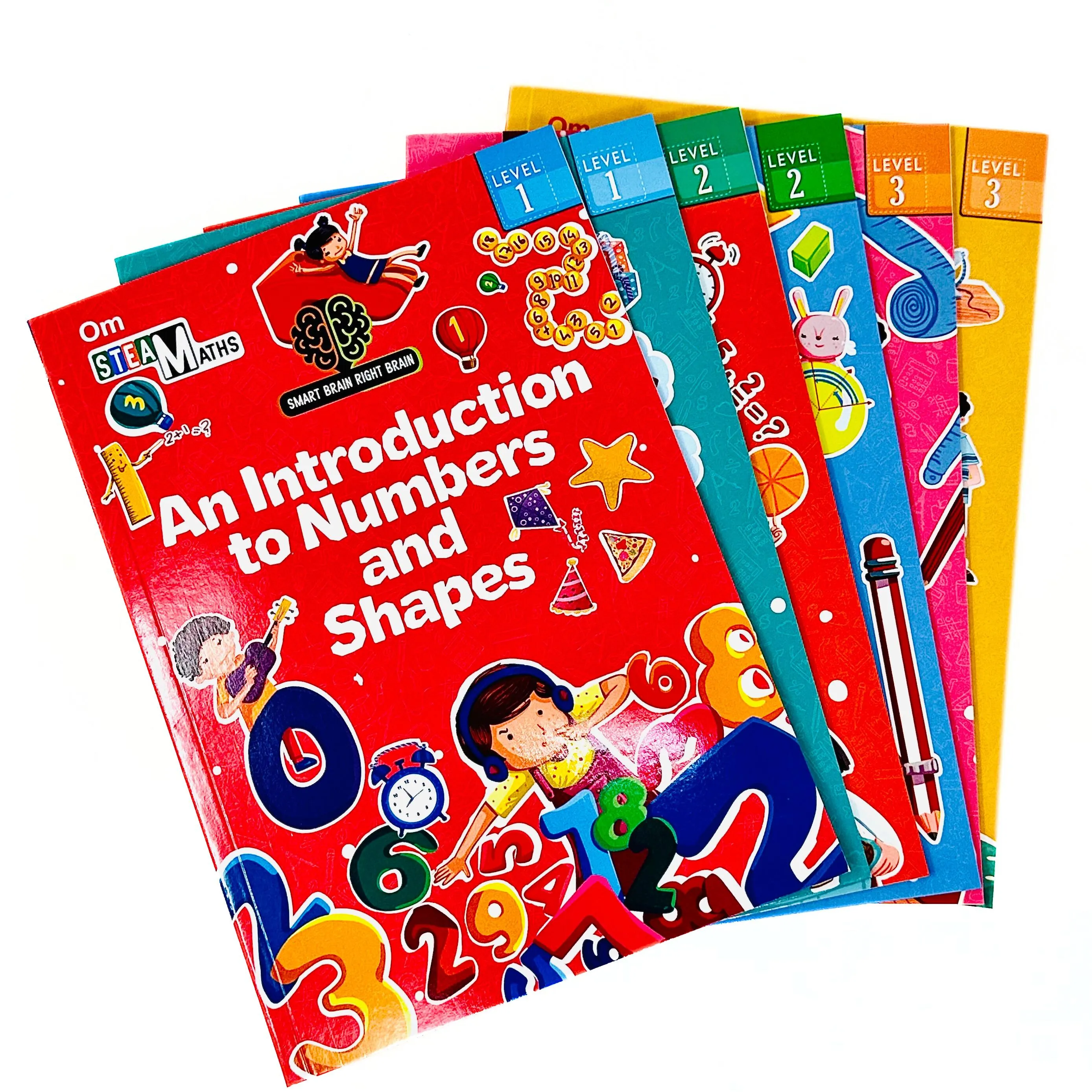 My First MATHS Library set of 6 Book Collection Set by Shweta Sinha [ Level 1 - 3 ]