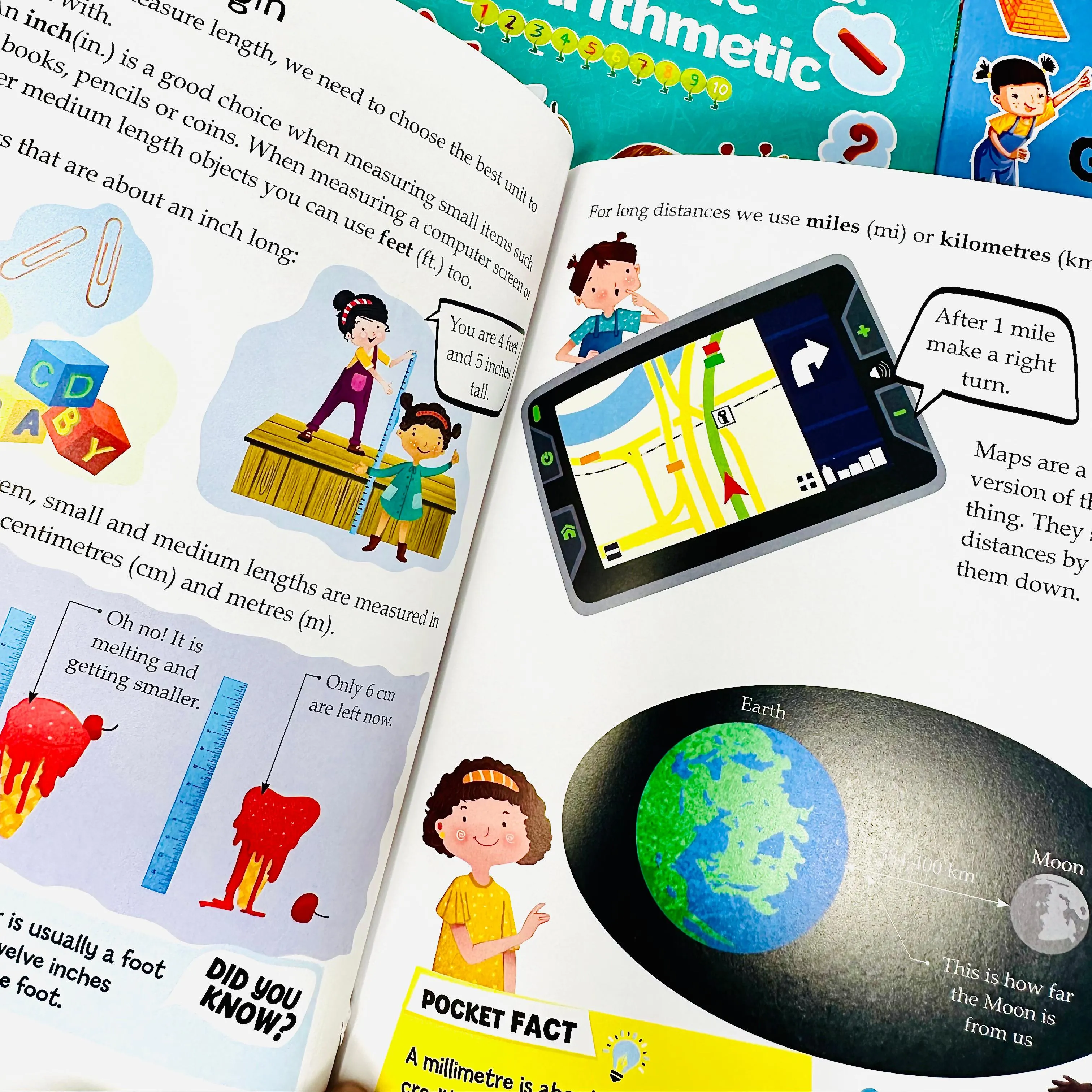 My First MATHS Library set of 6 Book Collection Set by Shweta Sinha [ Level 1 - 3 ]