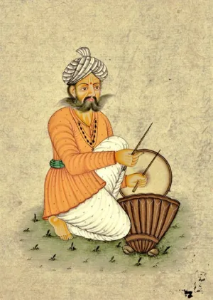 Nagada Drum Player - Miniature Painting