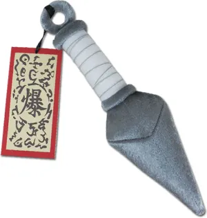 NARUTO PAPER BOMB & KUNAI PLUSH
