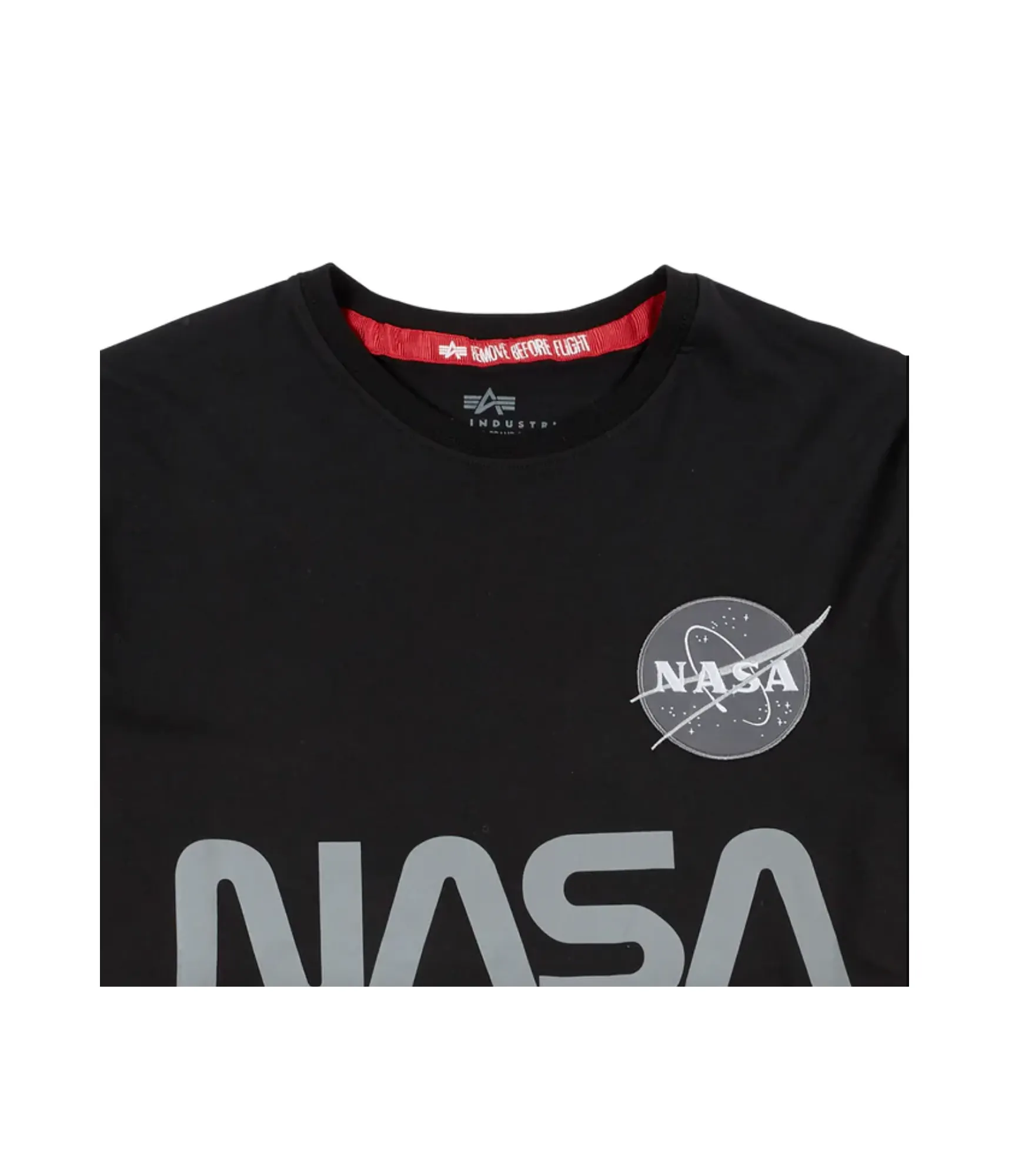Nasa Reflective T - Black