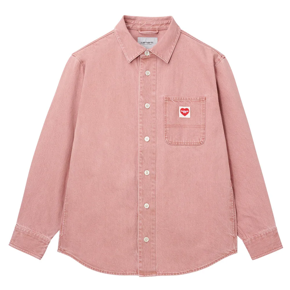 Nash L/S Shirt | Sulfur Red