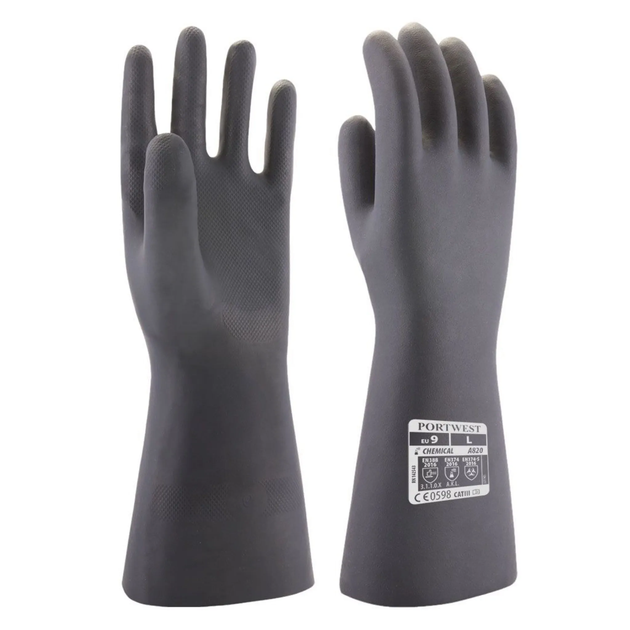 Neoprene Chemical Gauntlet Gloves - #403843