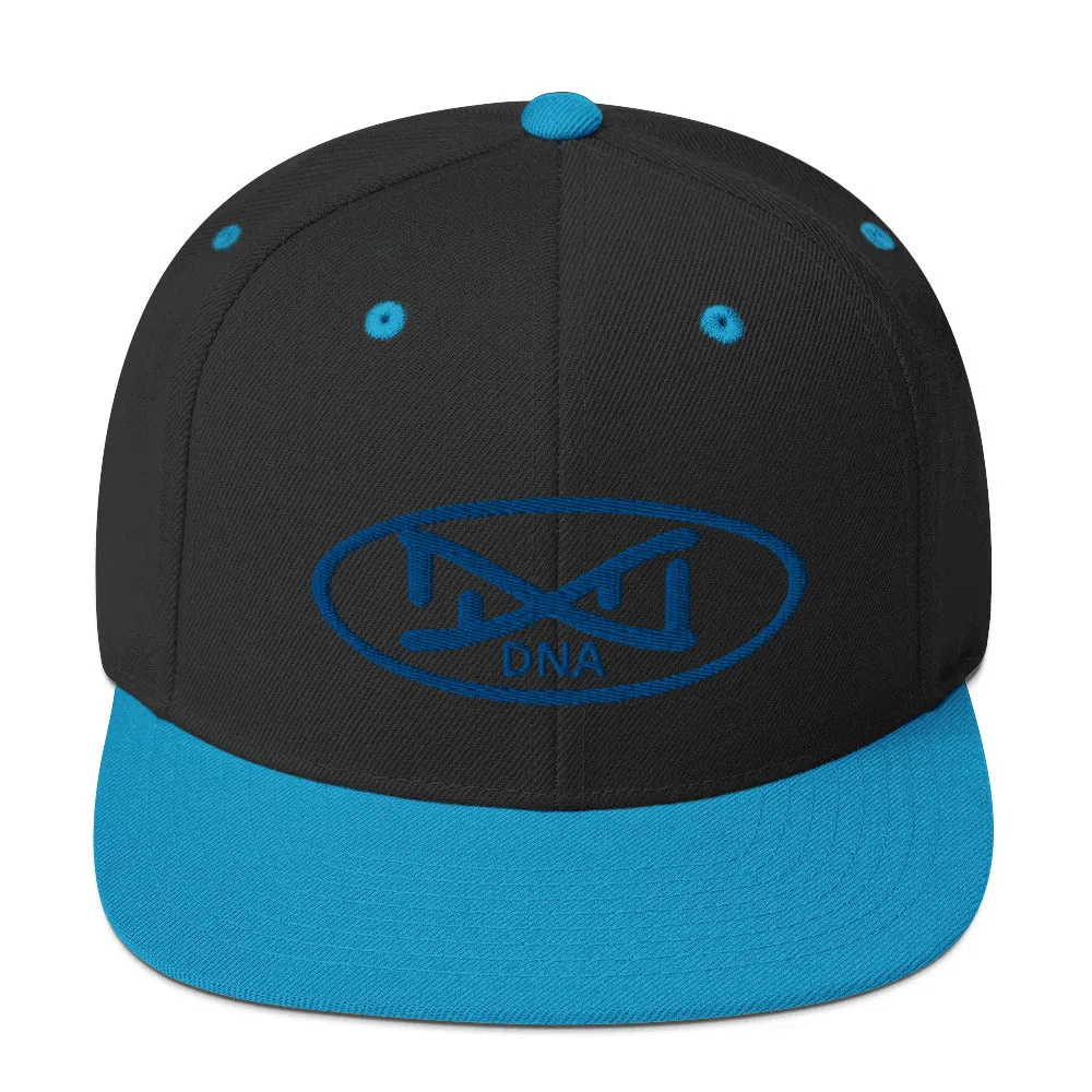 New DNA Brand Royal Blue Snapback Hat