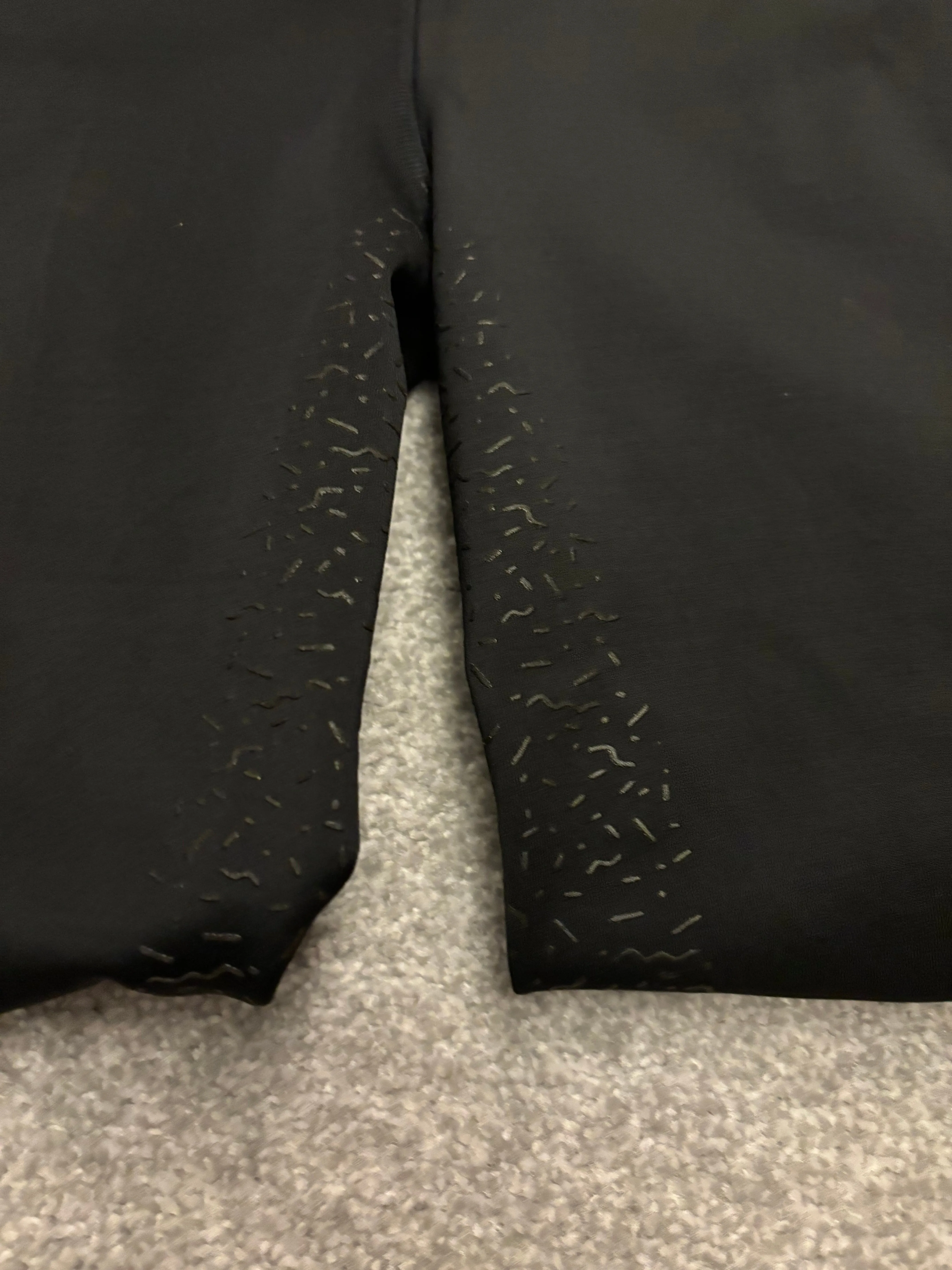 New John Whittaker black riding leggings with reflective side panel size XL 18/20❣️