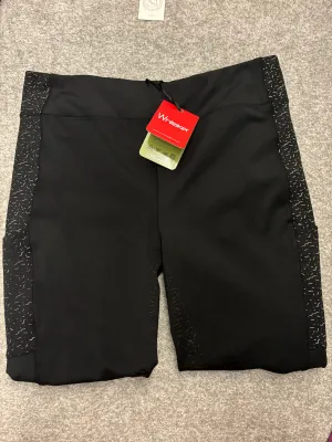 New John Whittaker black riding leggings with reflective side panel size XL 18/20❣️