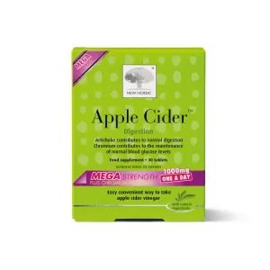 New Nordic Apple Cider Mega Strength 1000mg 30's