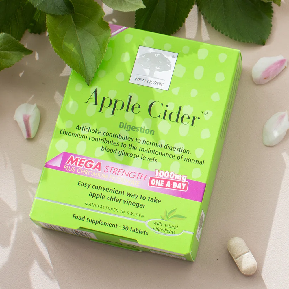 New Nordic Apple Cider Mega Strength 1000mg 30's