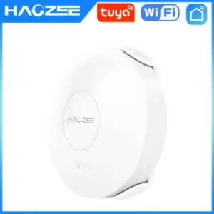 NEW Tuya Smart WiFi Water Sensor Built-in Battery Smart Flood Detector with Remote Probe And 100dB Sound Alarm Water Resistant