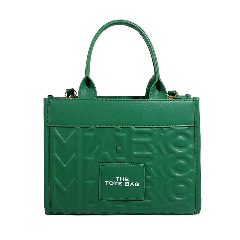 New Women's Tote Bag Women Handbags Letter Shoulder Bags Shopper Purses Female PU Crossbody Bags For Women Clutch Handbag