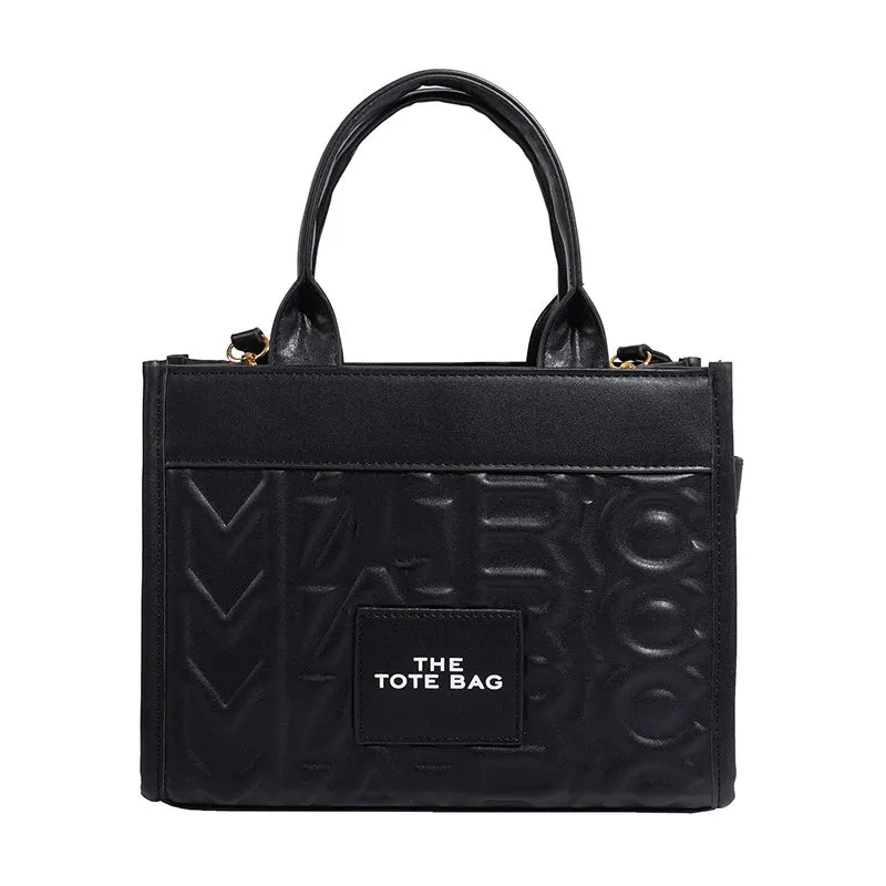 New Women's Tote Bag Women Handbags Letter Shoulder Bags Shopper Purses Female PU Crossbody Bags For Women Clutch Handbag