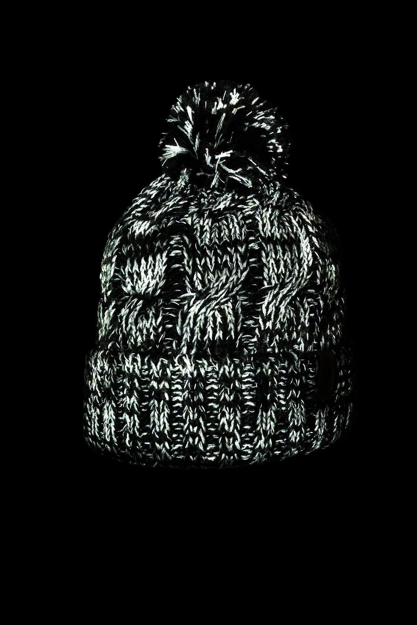 NIGHTLIGHT HAT, REFLECTIVE - WHITE/OFFWHITE