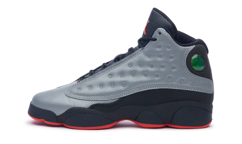 Nike Jordan 13 Retro Premium Reflective Silver (696299-023) Grade School Size 7Y