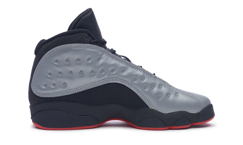 Nike Jordan 13 Retro Premium Reflective Silver (696299-023) Grade School Size 7Y