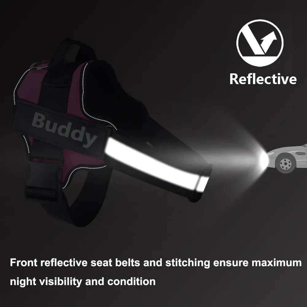 NO PULL Reflective Harness