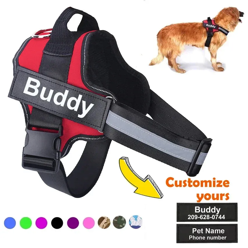 NO PULL Reflective Harness