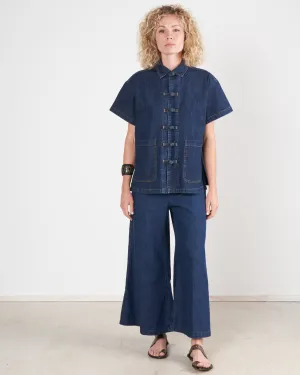 nodum top - dark indigo