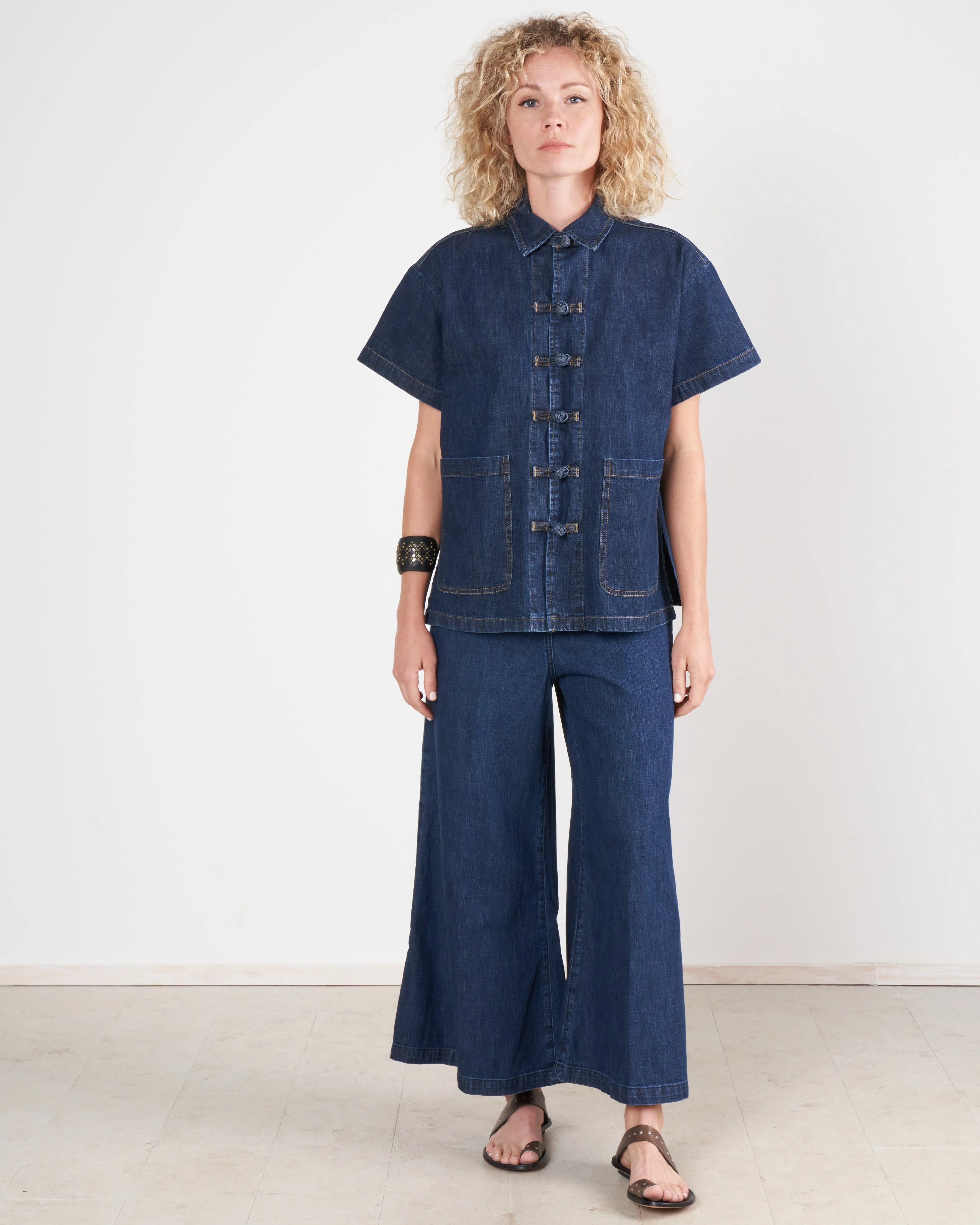 nodum top - dark indigo