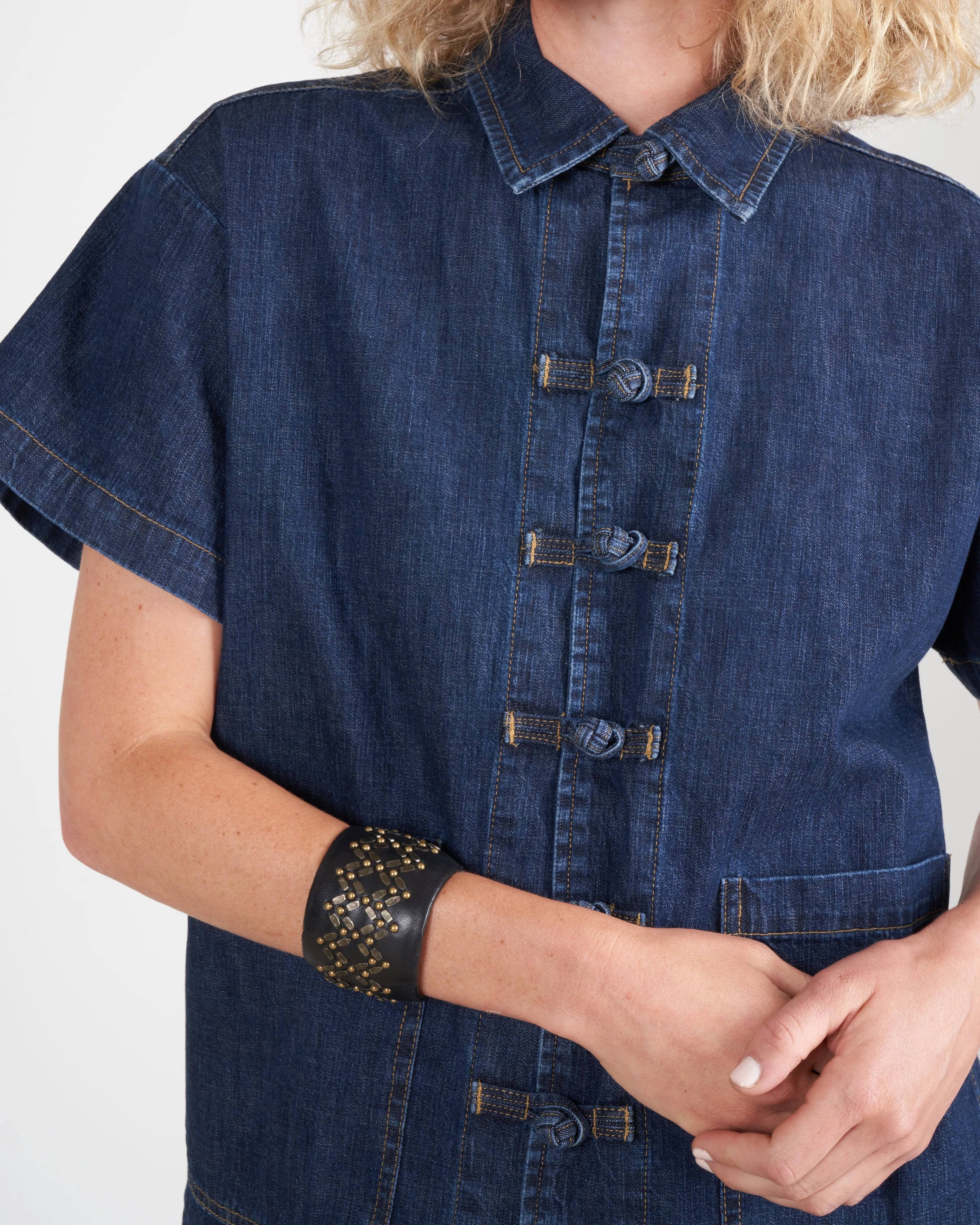 nodum top - dark indigo