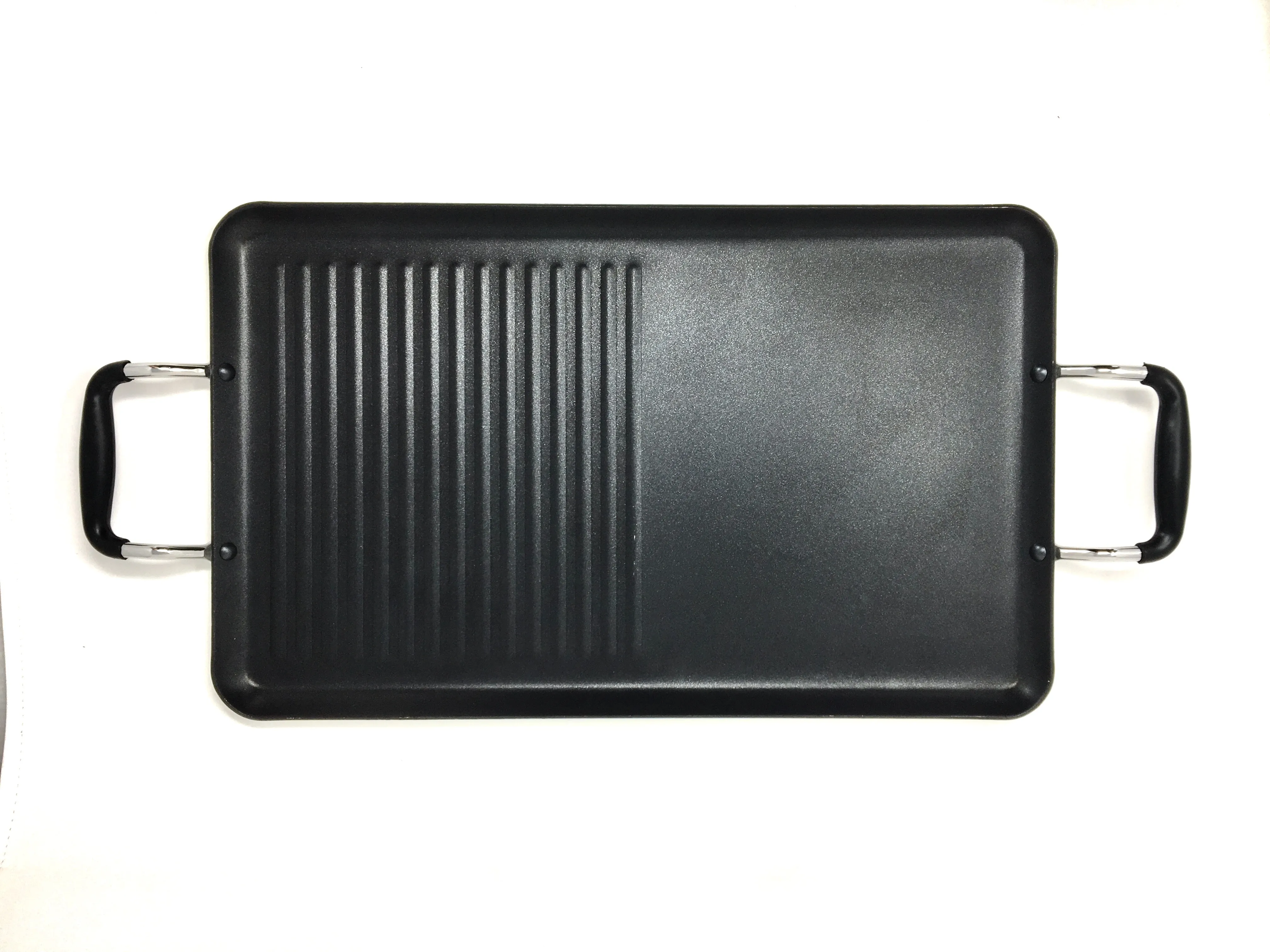 Non-Stick Ridged Double Griddle