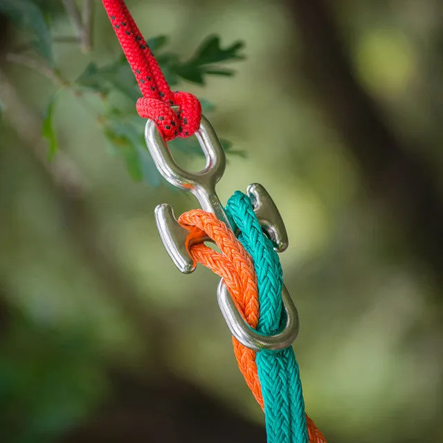 NOTCH BACKBONE KNOTLESS RIGGING CONNECTOR