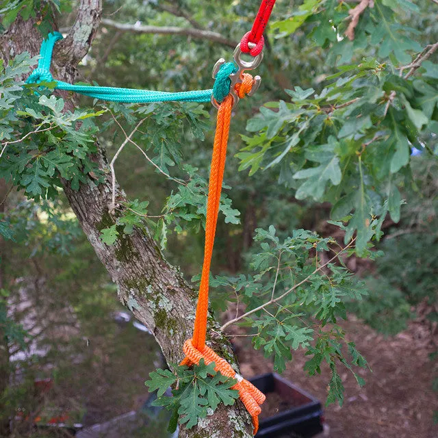 NOTCH BACKBONE KNOTLESS RIGGING CONNECTOR
