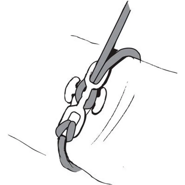 NOTCH BACKBONE KNOTLESS RIGGING CONNECTOR
