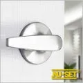 NuSet Napa: Passage Lever (Satin Chrome)