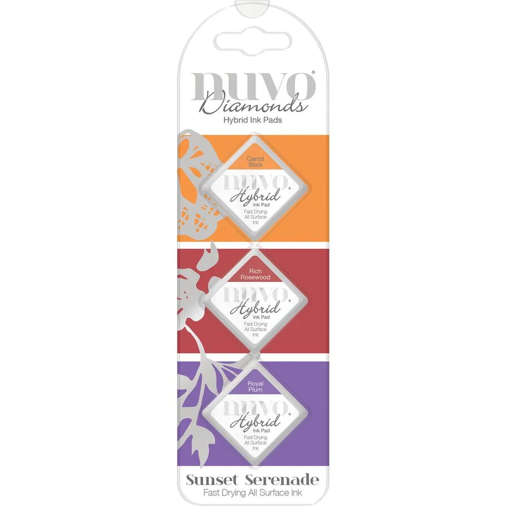 Nuvo Diamonds Hybrid Ink Pads - Sunset Serenade