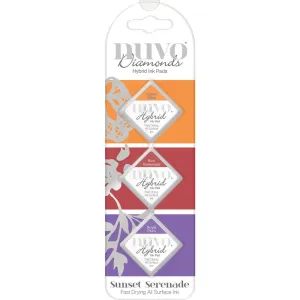Nuvo Diamonds Hybrid Ink Pads - Sunset Serenade