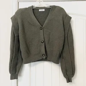 NWOT NAADAM Boxy Button Front Cardigan