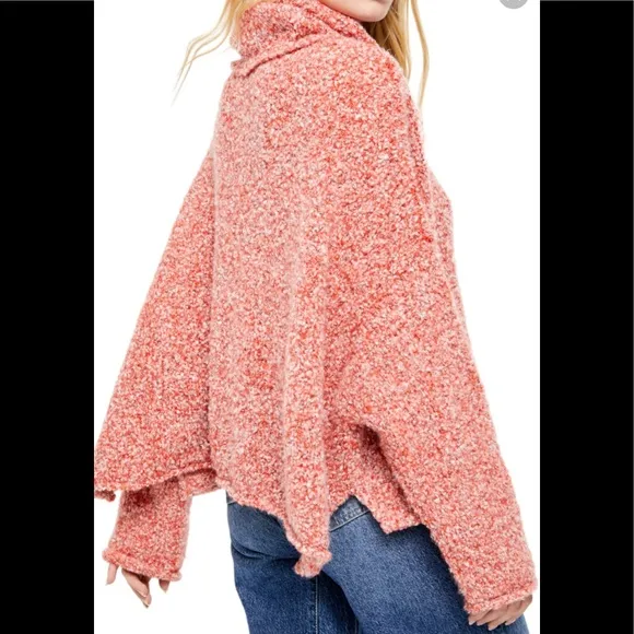 NWT! Free People BFF cowl neck sweater XS