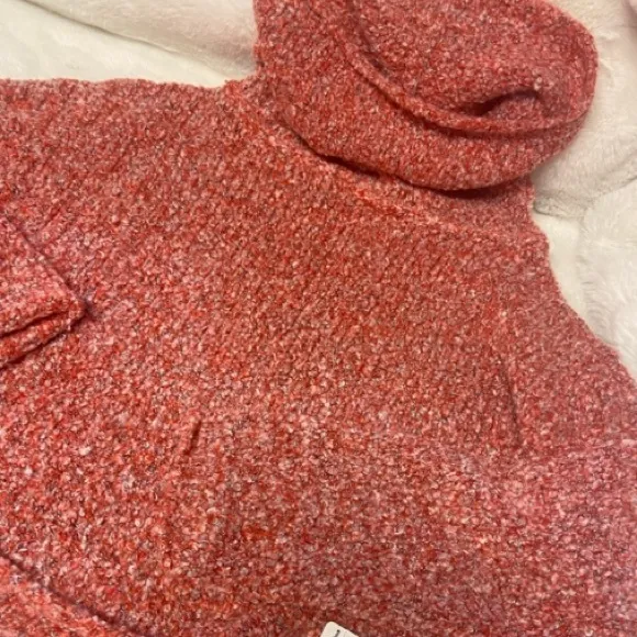 NWT! Free People BFF cowl neck sweater XS
