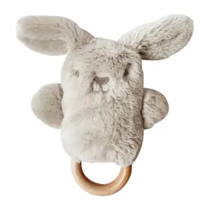 O.B Designs Ziggy Bunny Rattle & Teething Ring