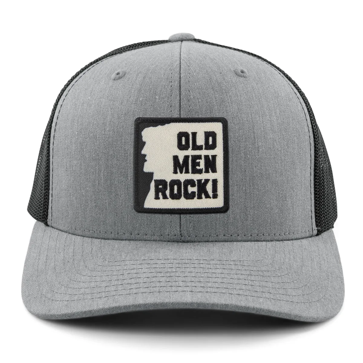 Old Men Rock Patch Classic Snapback Trucker