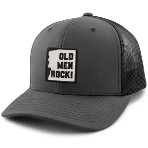 Old Men Rock Patch Classic Snapback Trucker