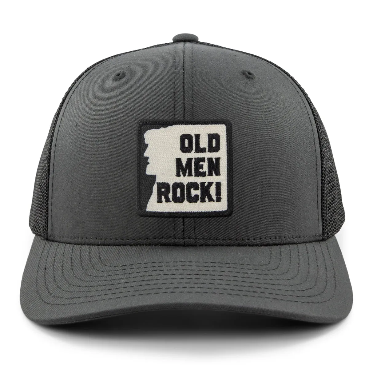 Old Men Rock Patch Classic Snapback Trucker