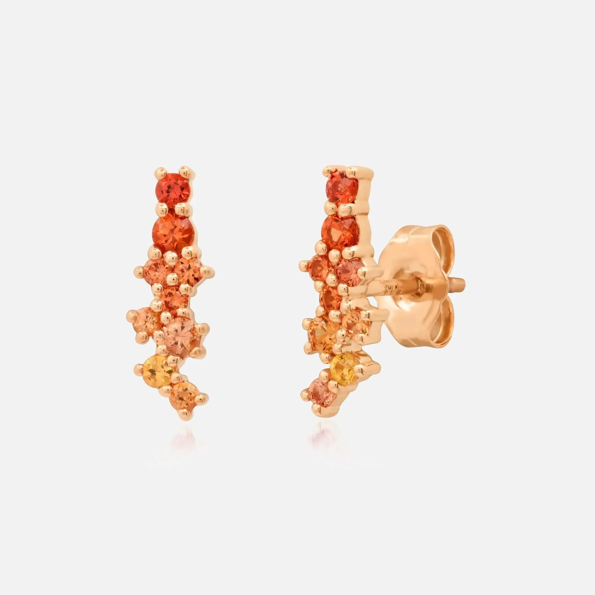 Ombré Sunburst Studs