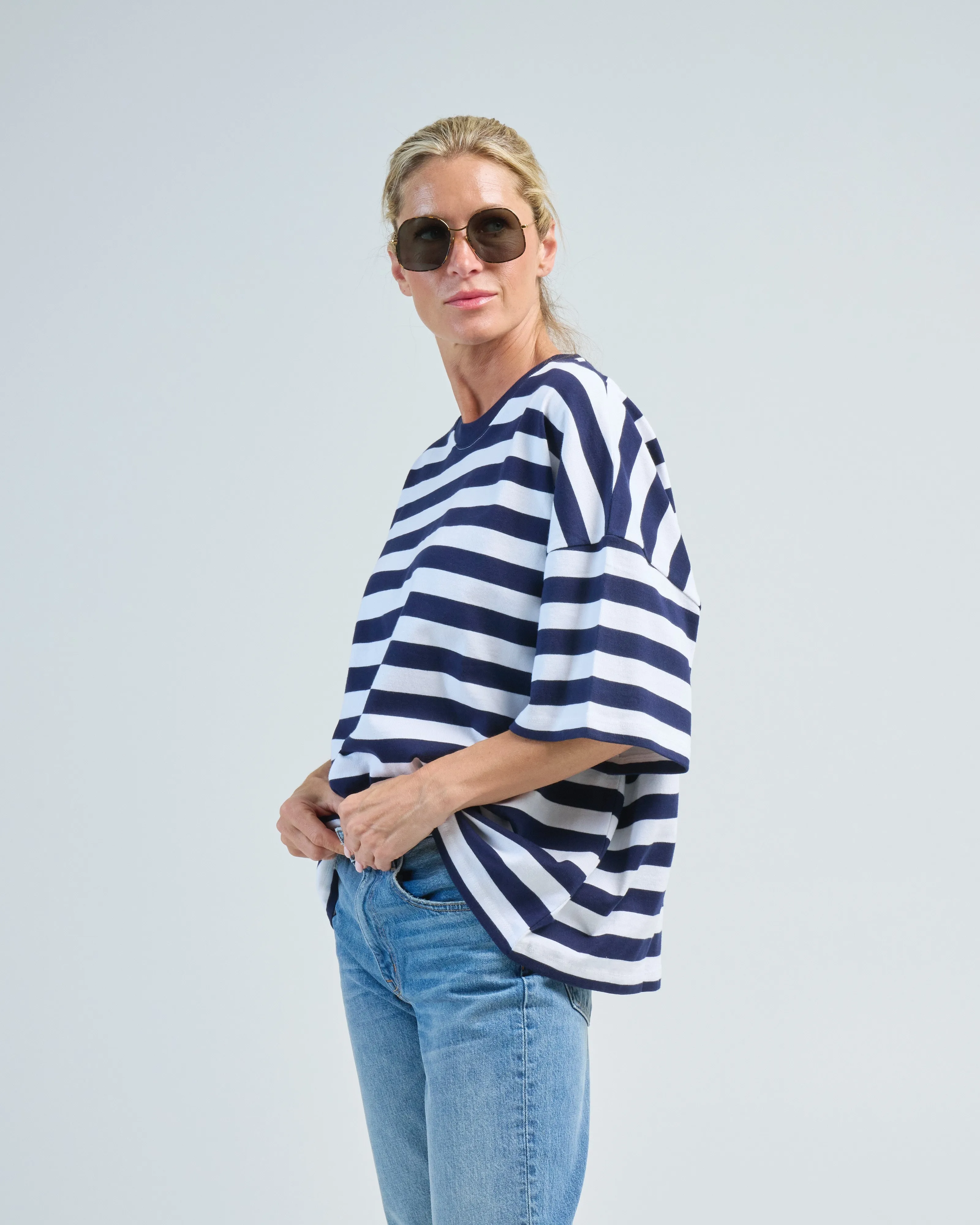 oversized boxy tee