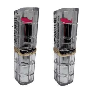 Pack of 2 L'Oreal Paris Colour Riche Shine Lipstick, Laminated Fuchsia # 922