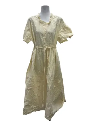Pale Yellow Boxy Dress