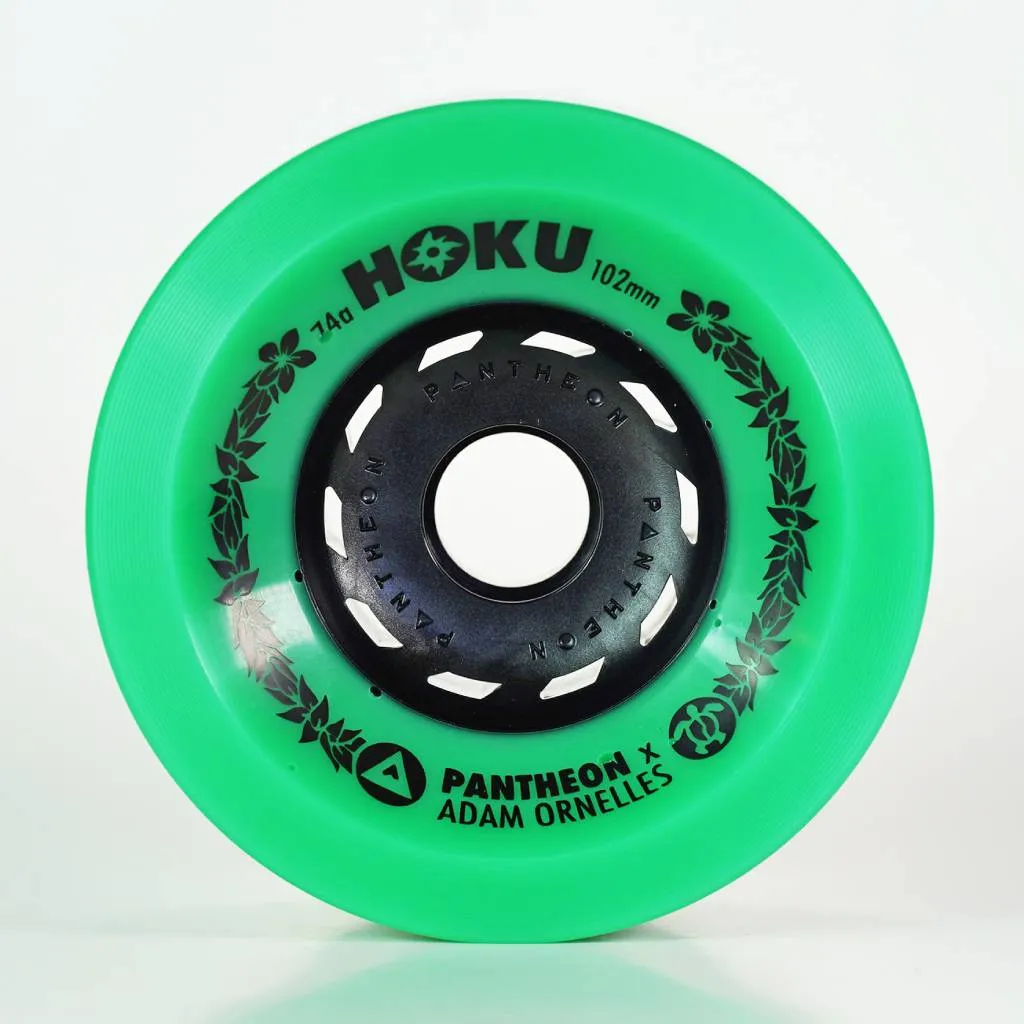 Pantheon Hoku 102mm 74a LDP longboard wheels