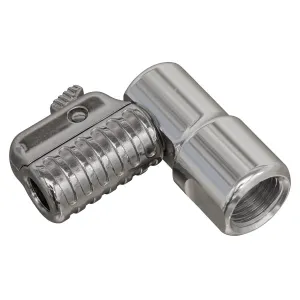PCL 90° Angled Swivel Tyre Inflator Clip-On Connector 1/4"BSP(F)